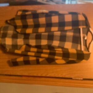 Black and mustard cocoon cardigan